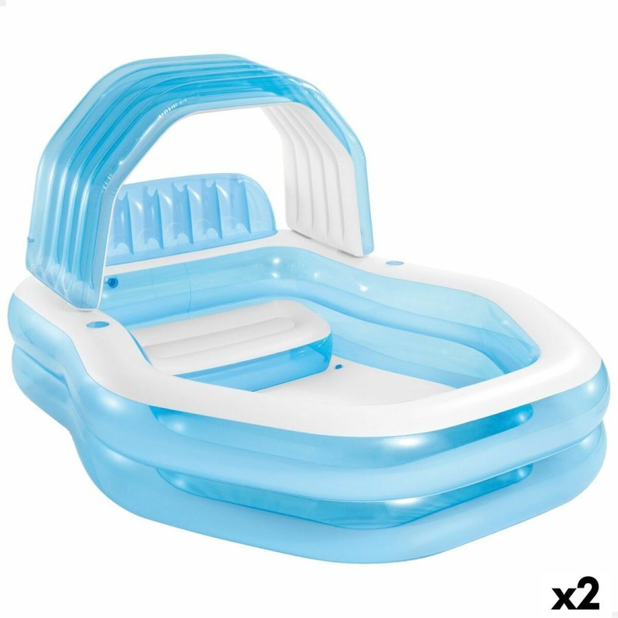 Oppustelig Pool Intex Bl 530 l 229 x 135 x 191 cm (2 enheder) #1