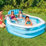 Oppustelig Pool Intex Bl 530 l 229 x 135 x 191 cm (2 enheder) #13