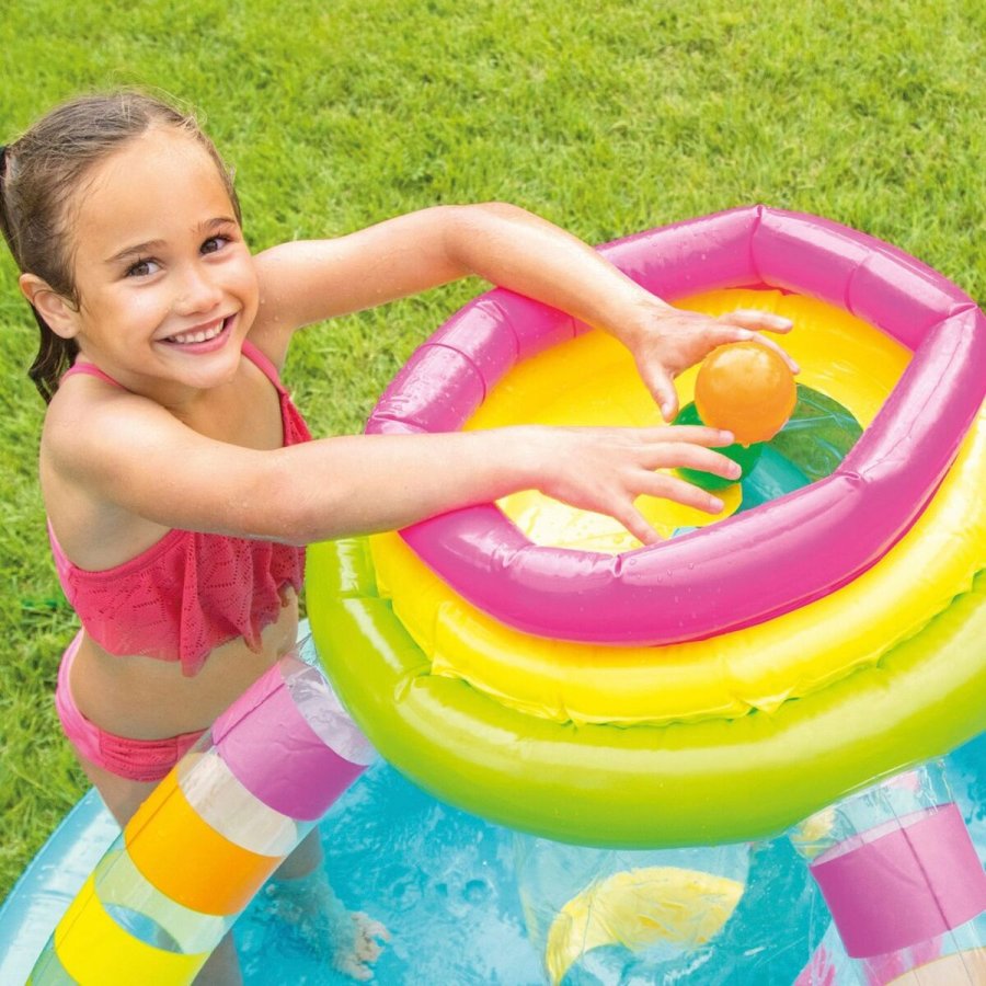 Oppustelig Pool til Brn Intex Regnbue 374 L 295 x 109 x 191 cm (2 enheder) #19