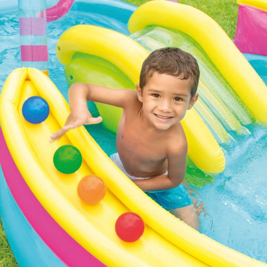 Oppustelig Pool til Brn Intex Regnbue 374 L 295 x 109 x 191 cm (2 enheder) #37