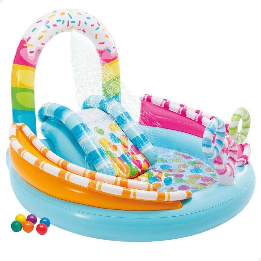 Oppustelig Pool til Brn Intex Slik 165 L 170 x 122 x 168 cm (2 enheder) #2