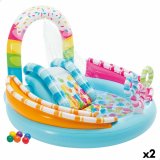 Oppustelig Pool til Brn Intex Slik 165 L 170 x 122 x 168 cm (2 enheder) #1
