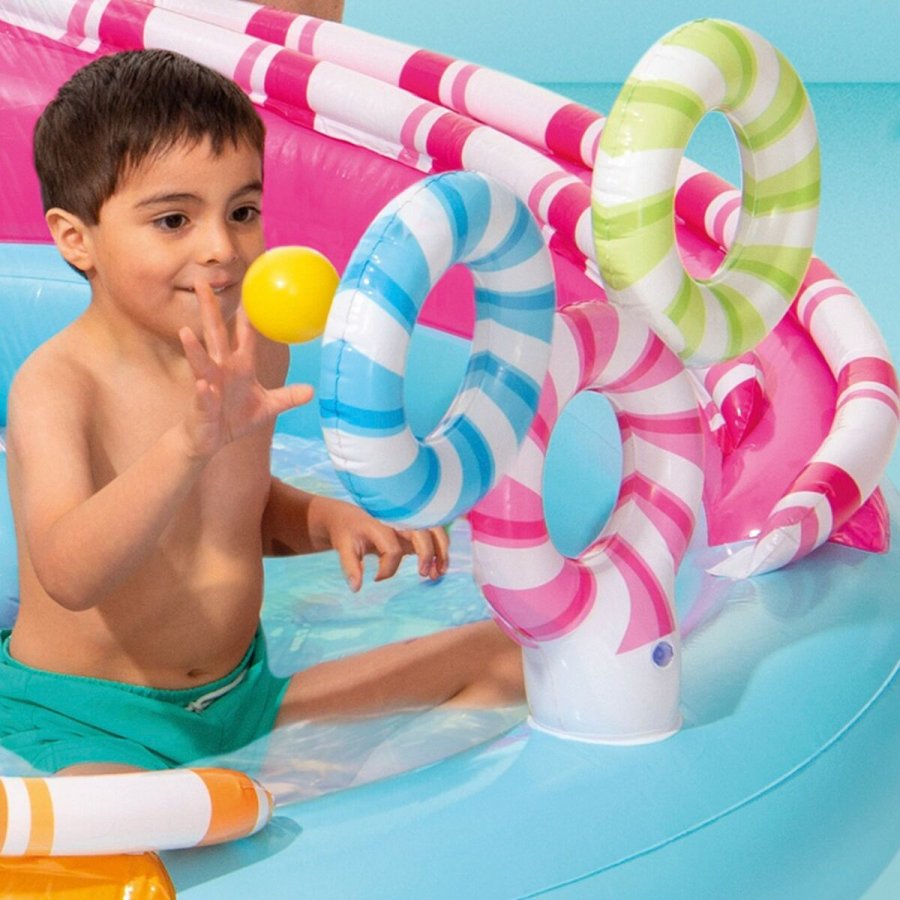 Oppustelig Pool til Brn Intex Slik 165 L 170 x 122 x 168 cm (2 enheder) #4
