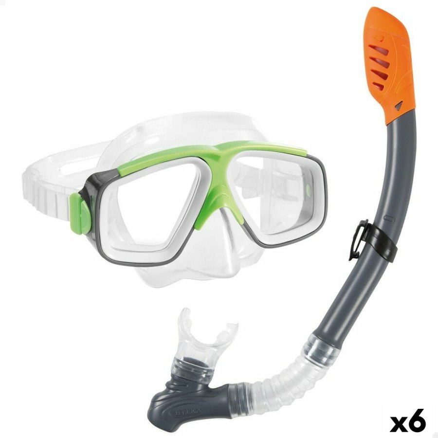 Snorkel beskyttelsesbriller og rr Intex Surf Rider Brns #1
