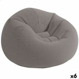 Oppustelige lnestol Intex Gr 107 x 69 x 104 cm (6 enheder) #1