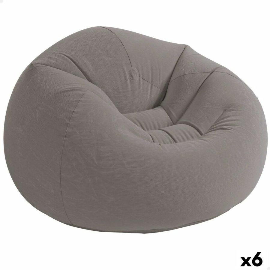 Oppustelige lnestol Intex Gr 107 x 69 x 104 cm (6 enheder) #1