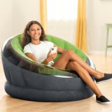 Oppustelige lnestol Intex Empire 112 x 109 x 60 cm Grn (3 enheder) #7