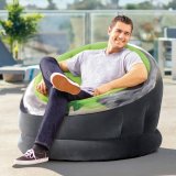 Oppustelige lnestol Intex Empire 112 x 109 x 60 cm Grn (3 enheder) #13