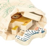 Byggespil + Figurer Woomax dyr 16 Dele 7 x 7 x 1,5 cm (6 enheder) #3