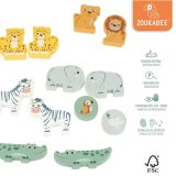 Baby legetj Woomax dyr (6 enheder) #5