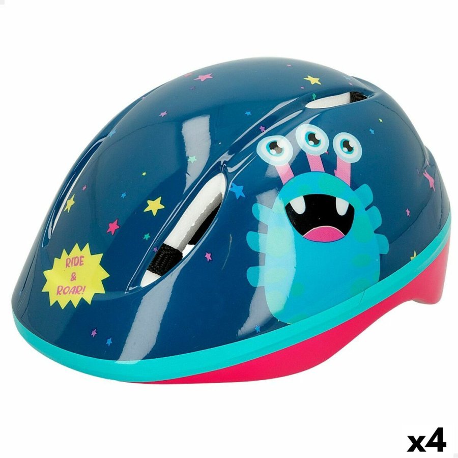 Brnehjelm Colorbaby Monster (4 enheder) #1