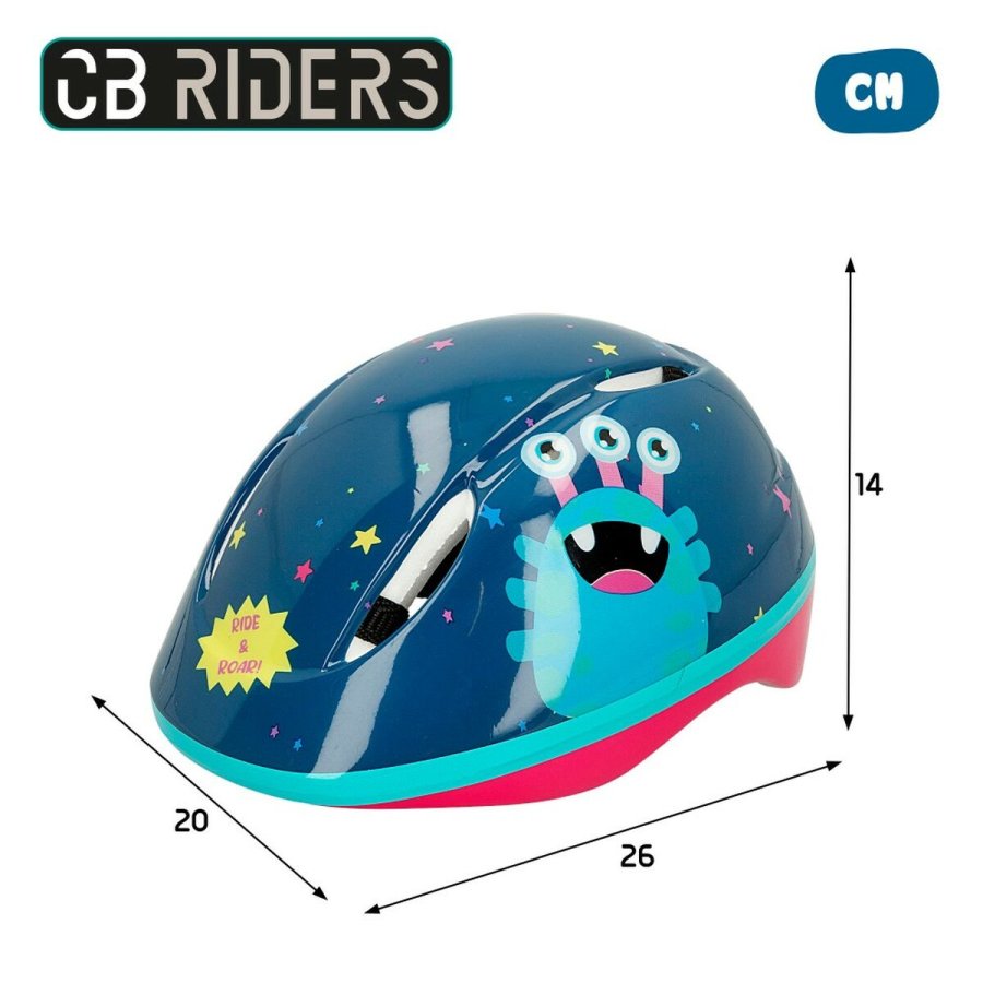 Brnehjelm Colorbaby Monster (4 enheder) #13