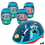 St med Hjelm og Knbeskyttere Colorbaby Monster (4 enheder) #1