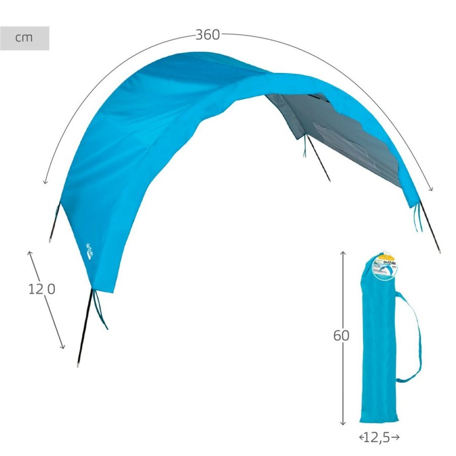 Markise Aktive Bl Strand Polyester 360 x 120 x 150 cm #21