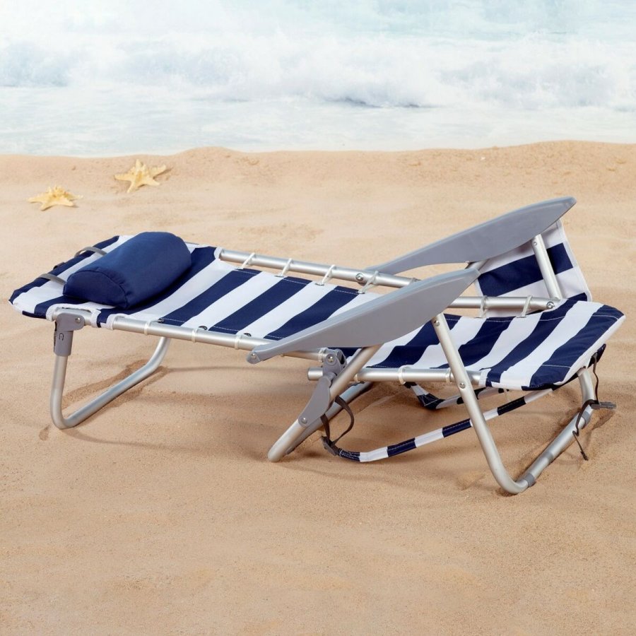 strandstol Aktive Bl Hvid 50 x 76 x 45 cm (2 enheder) #6