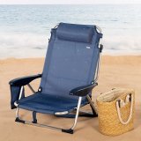 strandstol Aktive Foldbar Marinebl 51 x 76 x 45 cm (2 enheder) #3