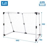 Fodboldml Colorbaby 190 x 132 x 90 cm (2 enheder) #13