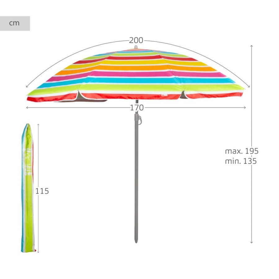 Parasol Aktive 200 x 195 x 200 cm (6 enheder) #5