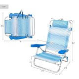 strandstol Aktive 47 x 82 x 49 cm (2 enheder) #5