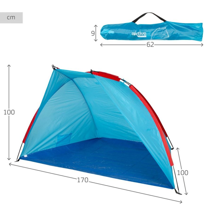 Strandtelt Aktive Polyester 170 x 100 x 100 cm #9