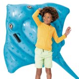 Oppustelig flyder Intex 145 x 185 cm (6 enheder) #11