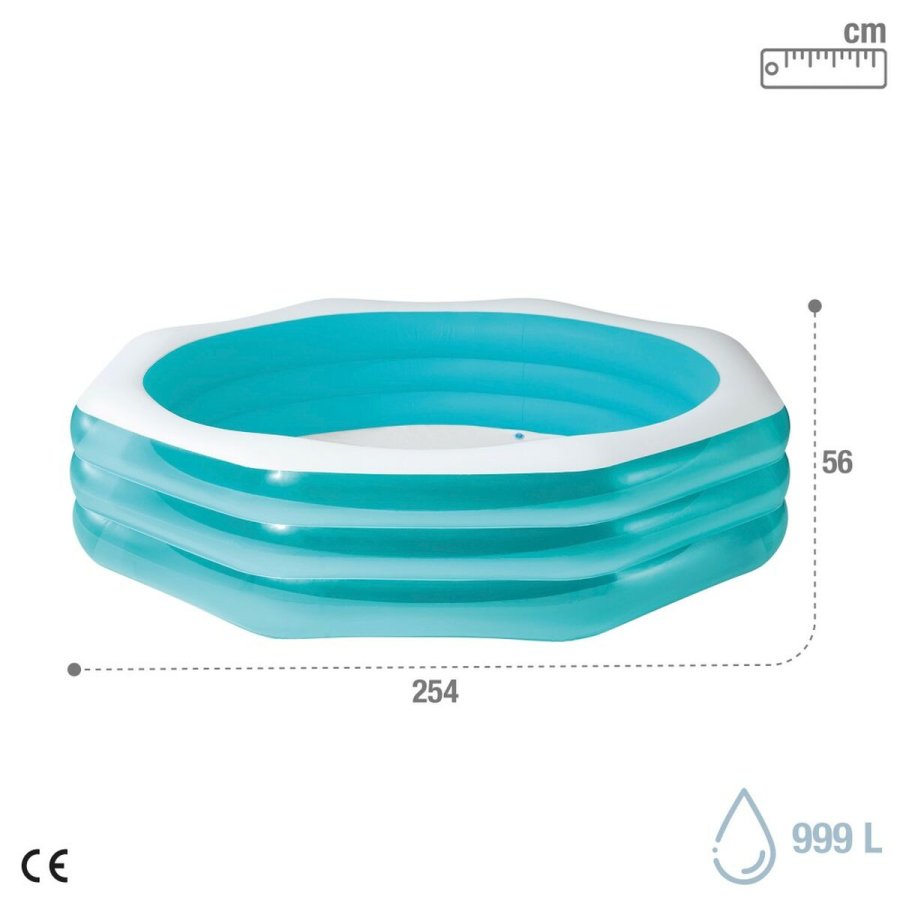 Oppustelig Pool Intex 254 x 56 x 254 cm (2 enheder) #9