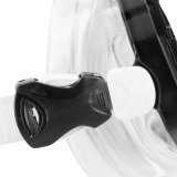 Snorkel beskyttelsesbriller og rr AquaSport Sort Voksne (2 enheder) #11