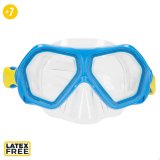 Snorkel beskyttelsesbriller og rr til brn AquaSport Bl (4 enheder) #9