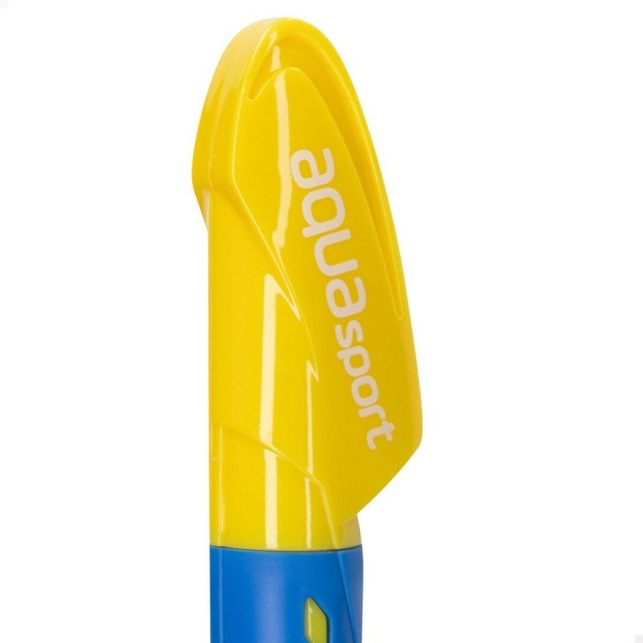 Dykkerbriller med Snorkle og Finner AquaSport Bl Junior (2 enheder) #9