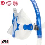 Snorkel beskyttelsesbriller og rr AquaSport Bl Voksne (2 enheder) #4