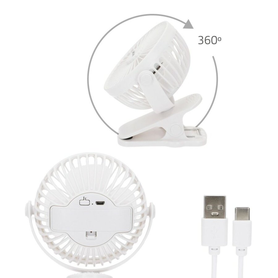 Genopladelig bordventilator Aktive (6 enheder) #4