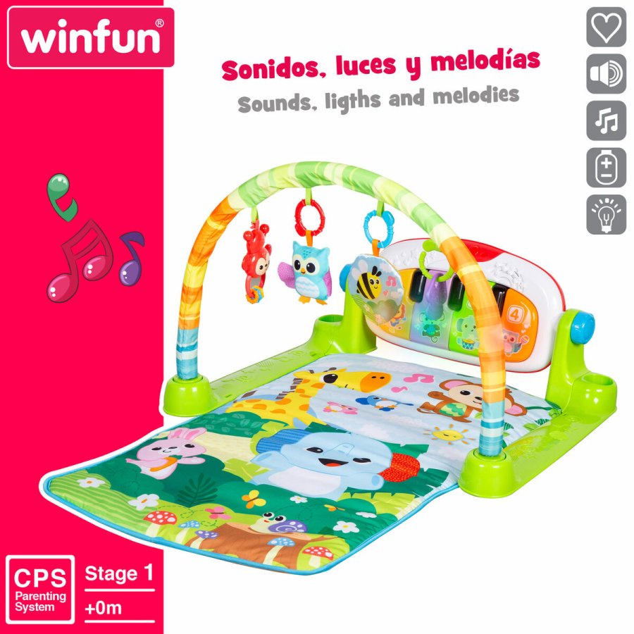 Legetppe Winfun Klde Plastik 63 x 43 x 91 cm (2 enheder) #3