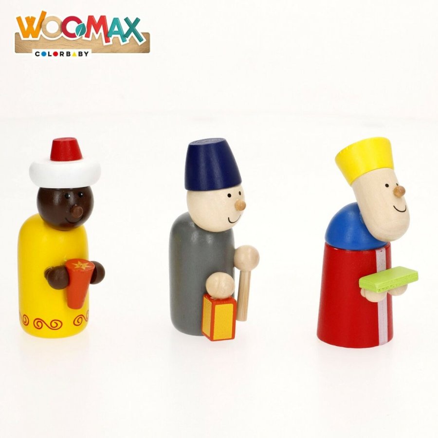 Betlehem dekoration Woomax Tr plywood 23 x 16 x 11 cm (4 enheder) #13