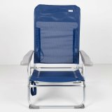 strandstol Aktive Marinebl 47 x 89 x 56 cm (4 enheder) #6