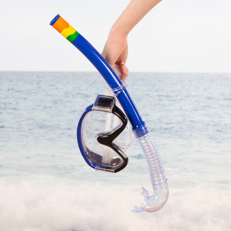 Snorkel beskyttelsesbriller og rr AquaSport Bl (6 enheder) #3
