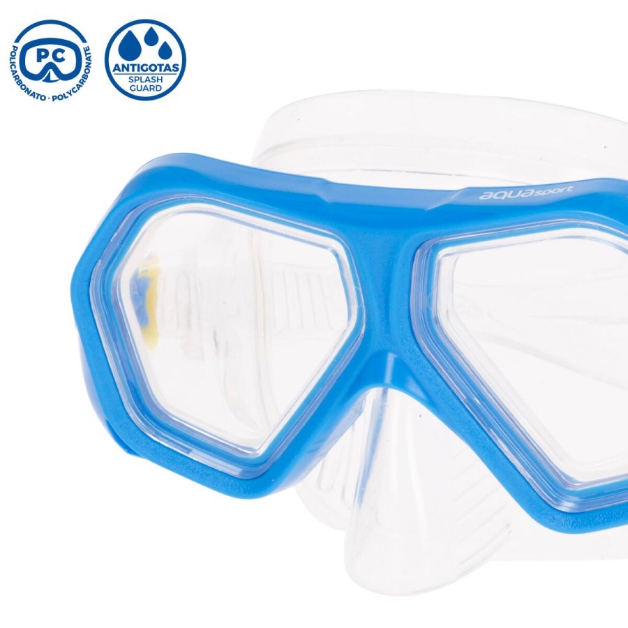 Dykkerbriller AquaSport Bl (6 enheder) #6