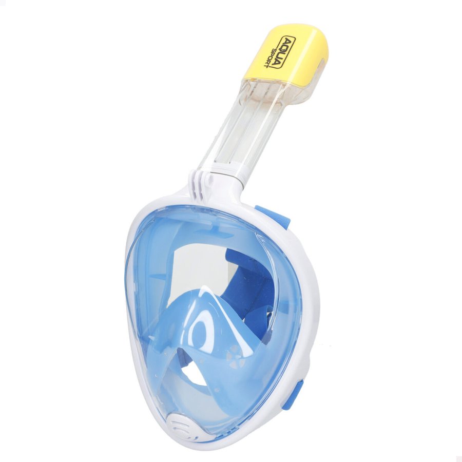 Snorkelmaske med sportskamerasttte AquaSport Bl Turkisbl (4 enheder) #2