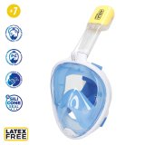 Snorkelmaske med sportskamerasttte AquaSport Bl Turkisbl (4 enheder) #4