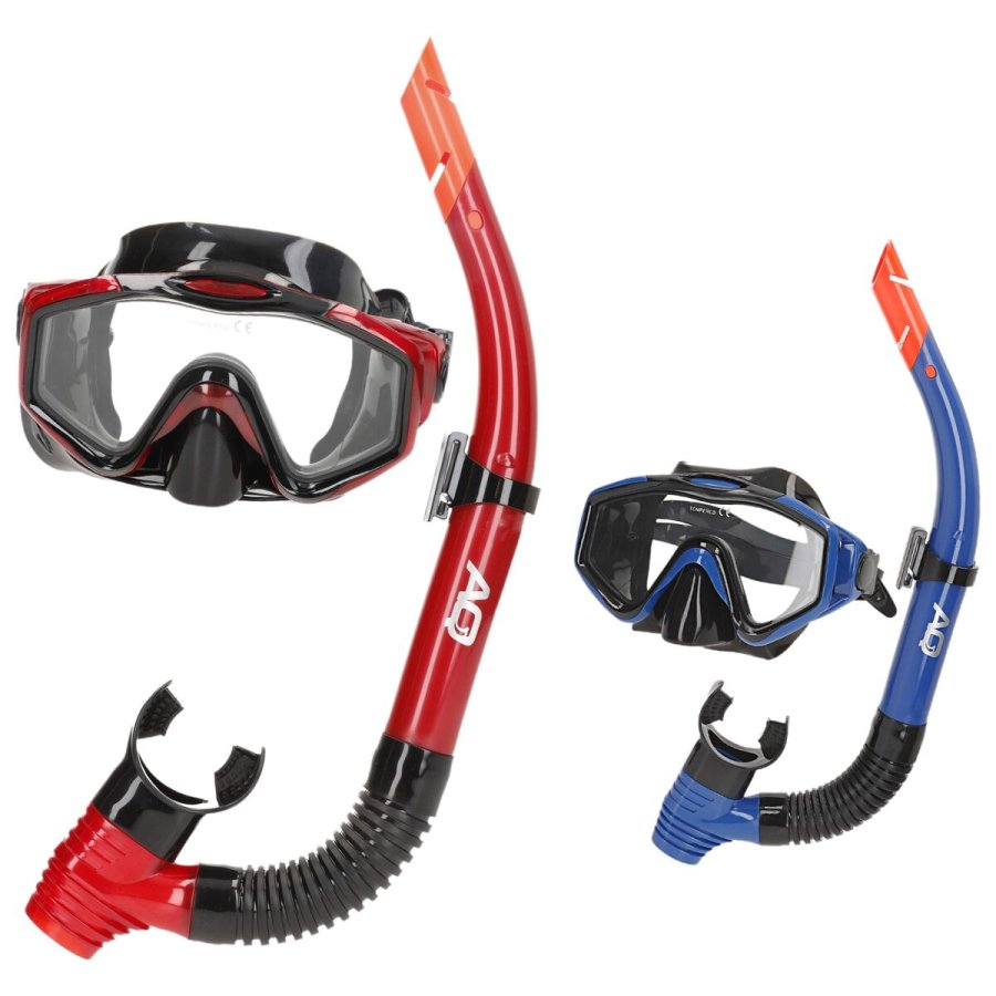 Snorkel beskyttelsesbriller og rr AquaSport Bl Rd (6 enheder) #7