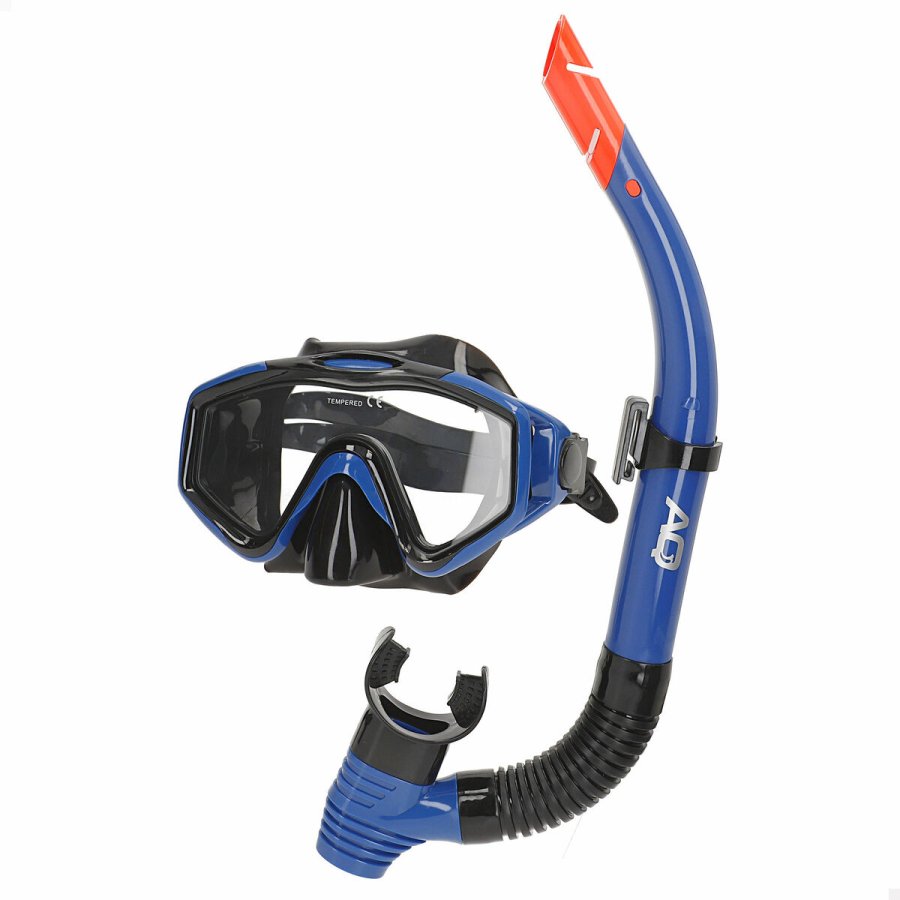 Snorkel beskyttelsesbriller og rr AquaSport Bl Rd (6 enheder) #2