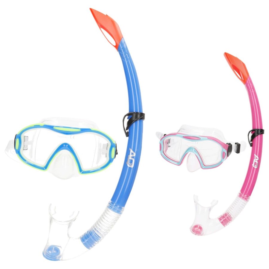Snorkel beskyttelsesbriller og rr AquaSport Bl Pink (6 enheder) #7