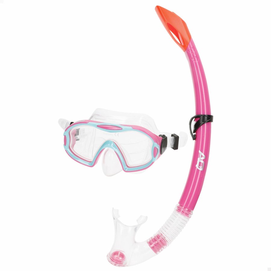 Snorkel beskyttelsesbriller og rr AquaSport Bl Pink (6 enheder) #2