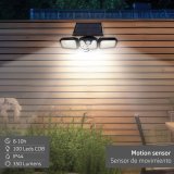 Solcelledrevet spotlight Aktive 28 x 9 x 12 cm (4 enheder) #4