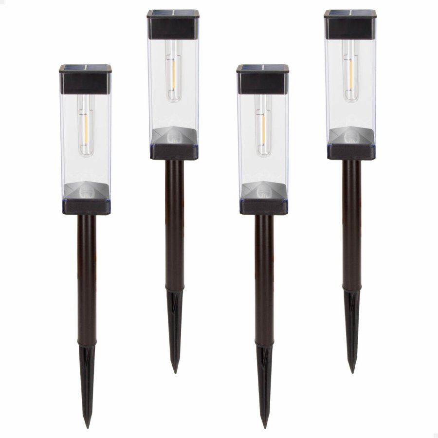 Solcellelampe Aktive 6 x 55 x 6 cm (4 enheder) #2
