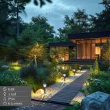 Solcellelampe Aktive 15 x 49 x 15 cm (4 enheder) #4