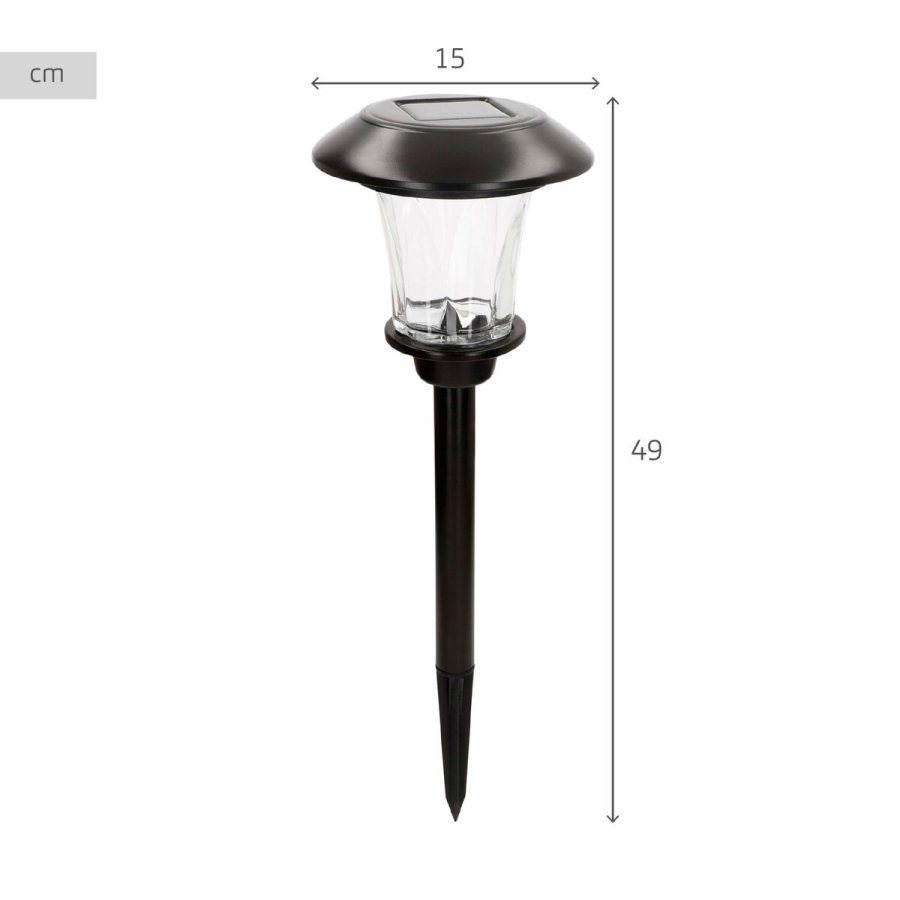Solcellelampe Aktive 15 x 49 x 15 cm (4 enheder) #5