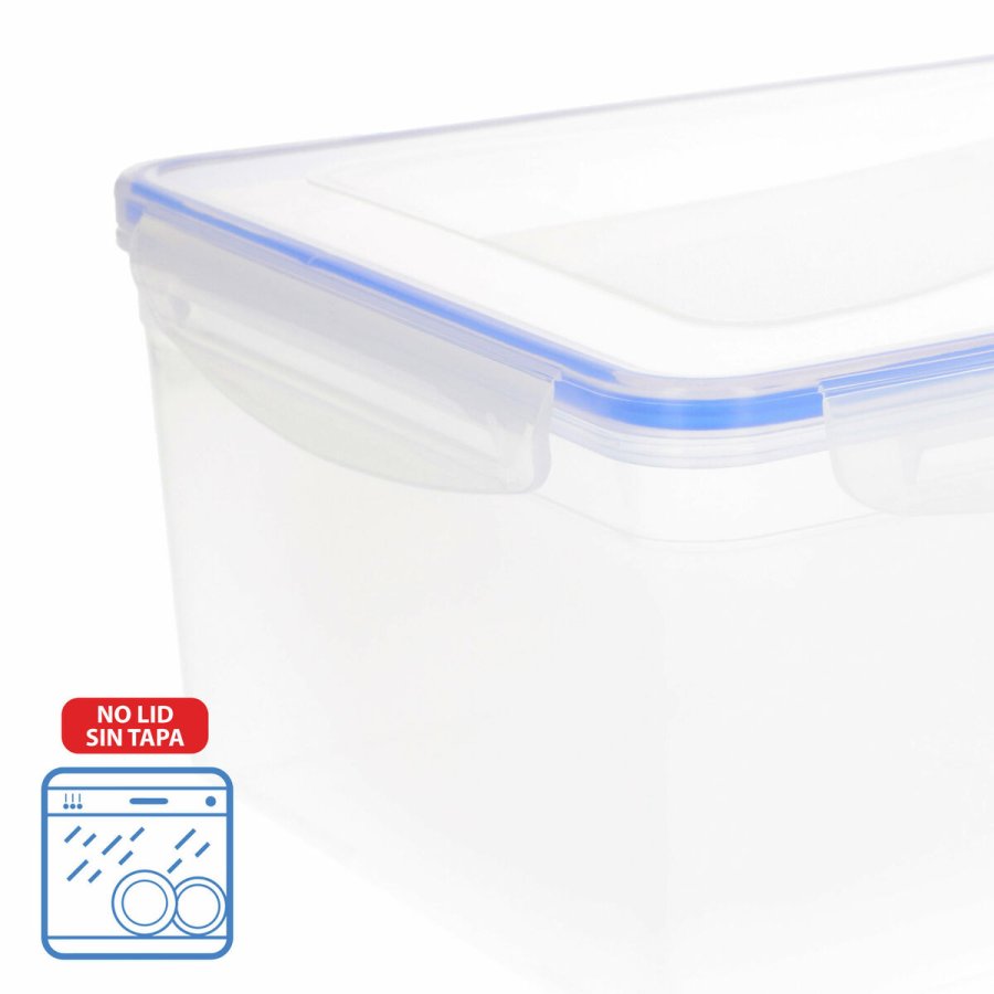 St med stabelbare hermetiske kkkenbeholdere Max Home 27 x 12 x 20 cm 6 enheder #6