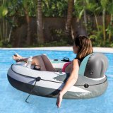 Oppustelig flyder Intex Gul Citron 135 x 55 x 135 cm (6 enheder) #3