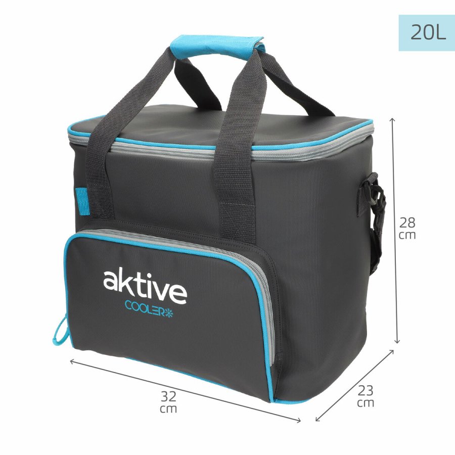 Transportabelt Kleskab Aktive 20 L 32 x 28 x 23 cm Sort (4 enheder) #5