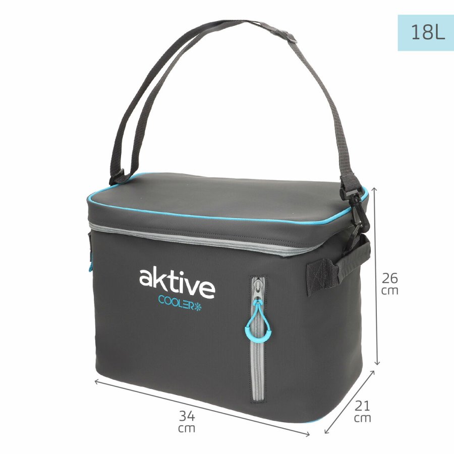 Transportabelt Kleskab Aktive 18 L 34 x 26 x 21 cm Sort (6 enheder) #5